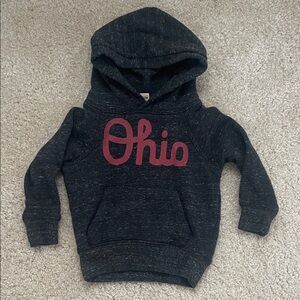 Homage Script Ohio Hoodie 2T Black